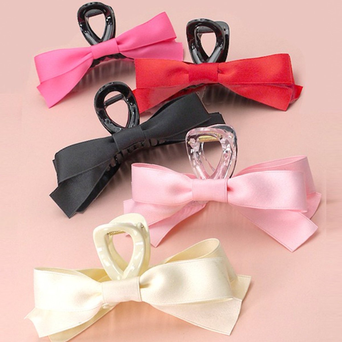 Bow Hair Claw Clip - United Monograms