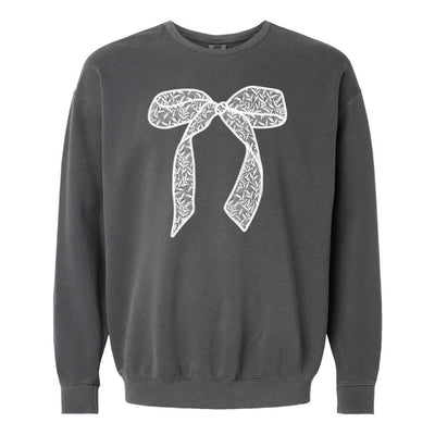 Bow 'Lace It Up' Lightweight Sweatshirt - United Monograms