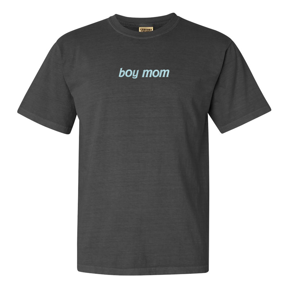 'Boy Mom' Comfort Colors T-Shirt - United Monograms