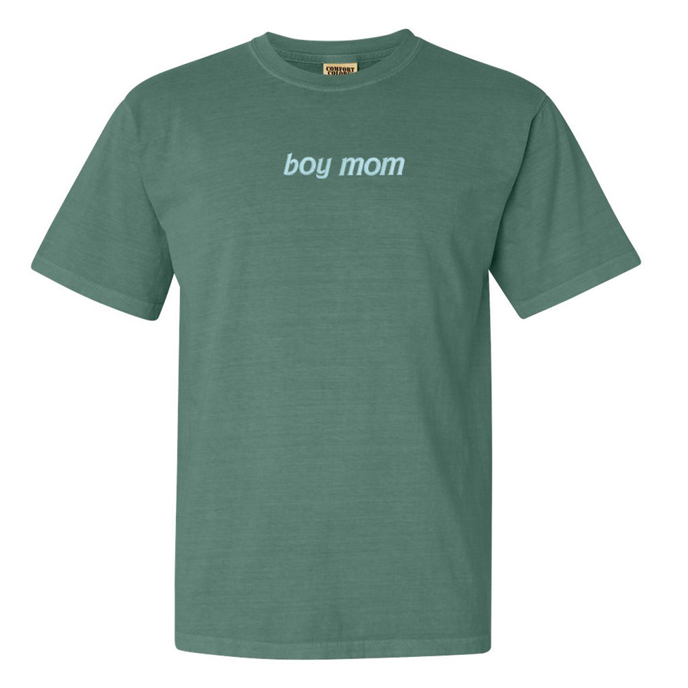 'Boy Mom' Comfort Colors T-Shirt - United Monograms