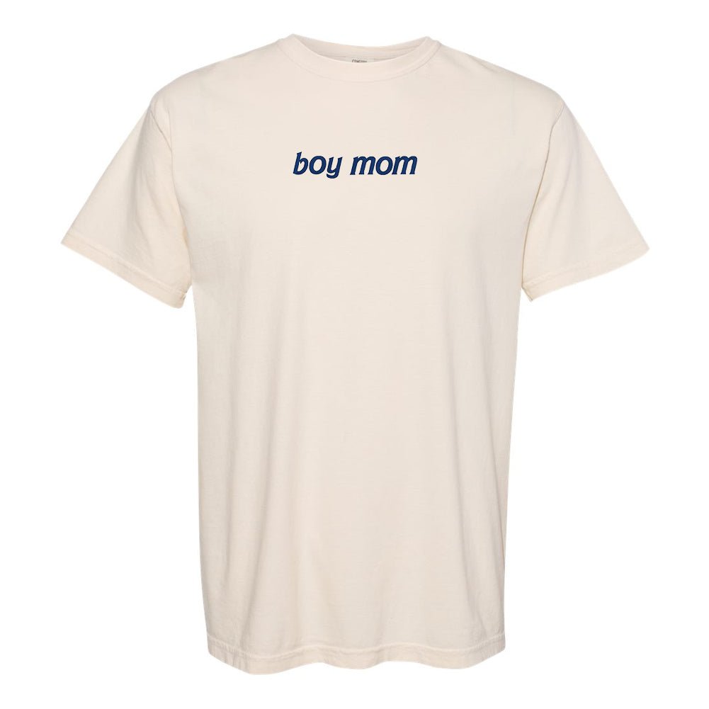 'Boy Mom' Comfort Colors T-Shirt - United Monograms