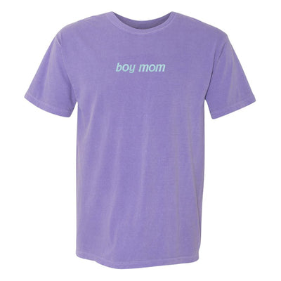 'Boy Mom' Comfort Colors T-Shirt - United Monograms