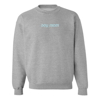 'Boy Mom' Crewneck Sweatshirt - United Monograms