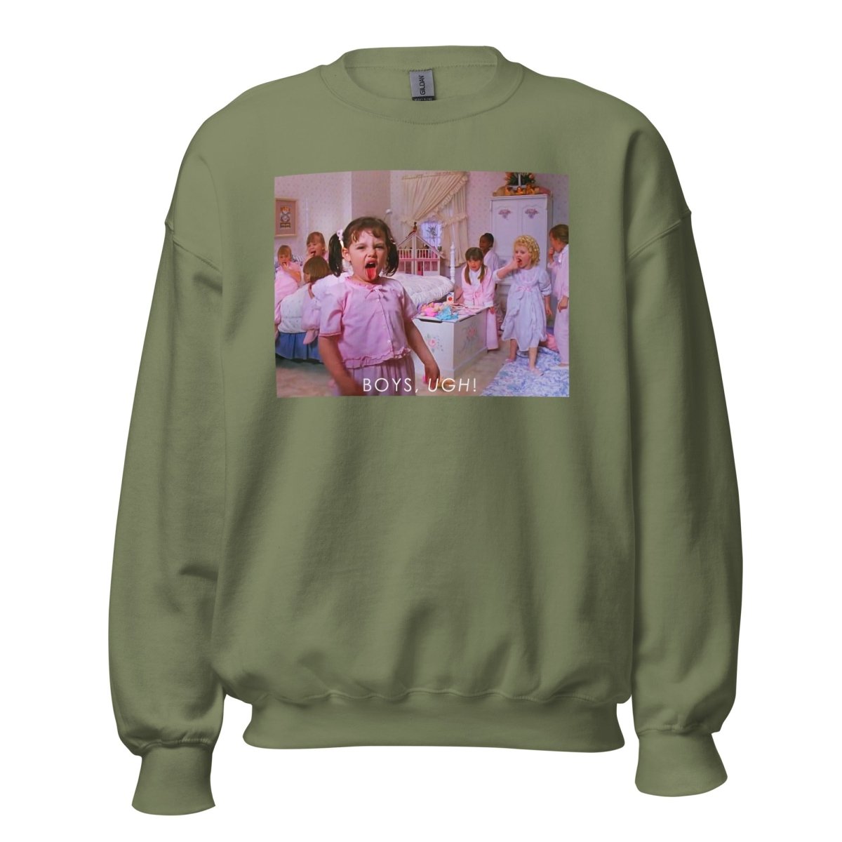 'Boys, Ugh!' Crewneck Sweatshirt - United Monograms