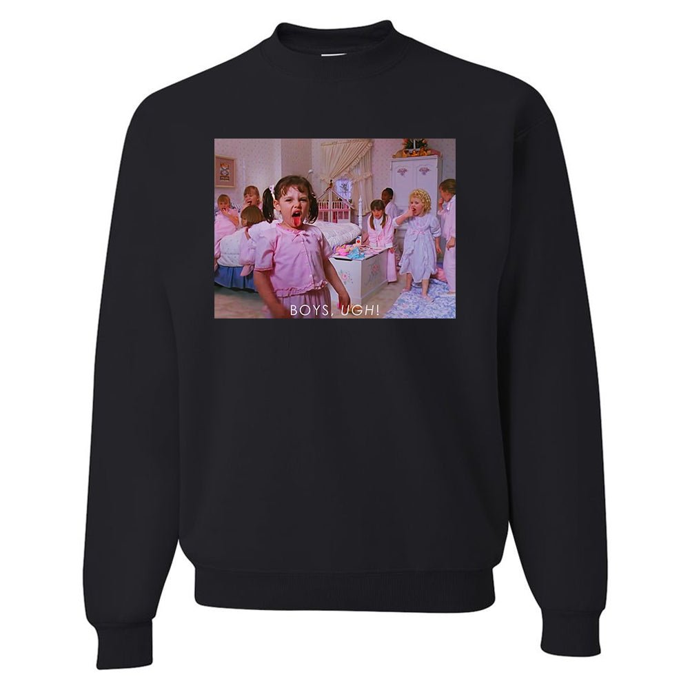 'Boys, Ugh!' Crewneck Sweatshirt - United Monograms