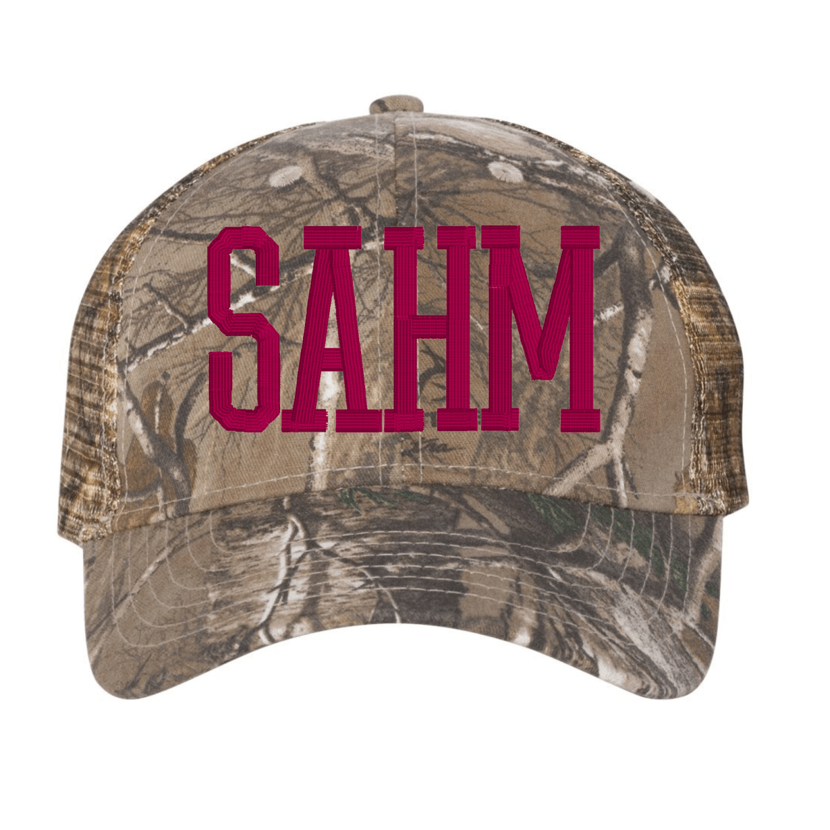 Camo 3D Embroidery Trucker Hat - United Monograms