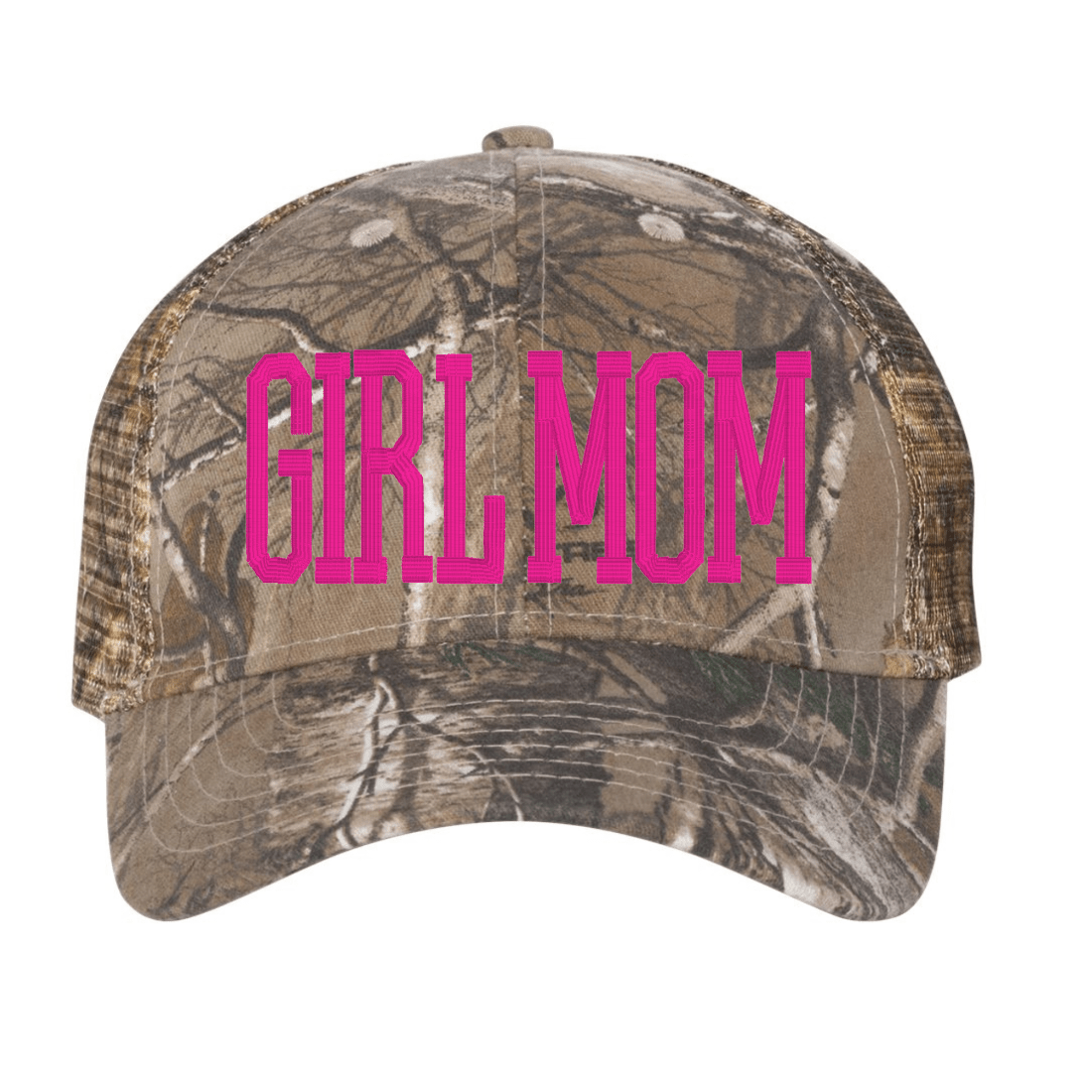 Camo 3D Embroidery Trucker Hat - United Monograms