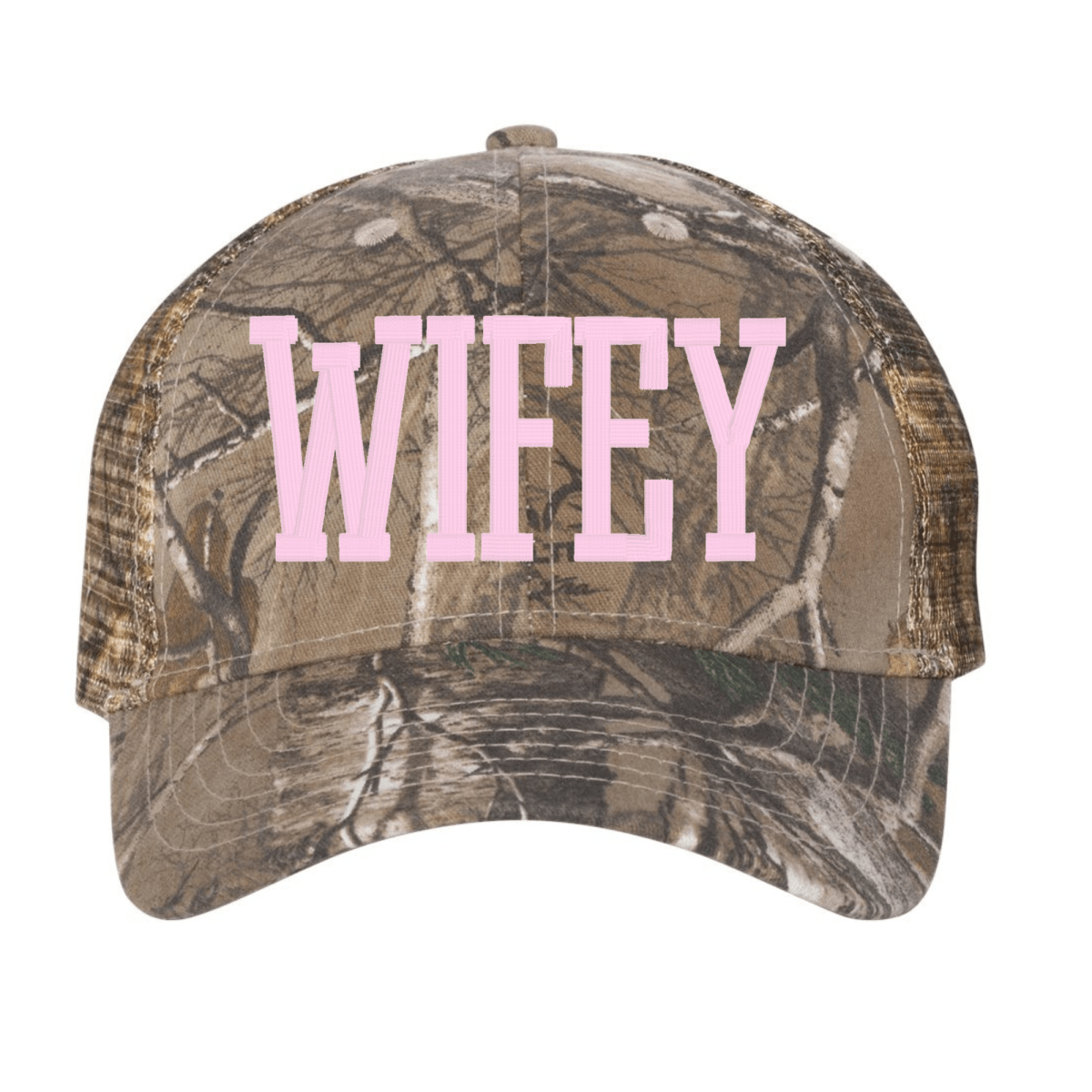 Camo 3D Embroidery Trucker Hat - United Monograms