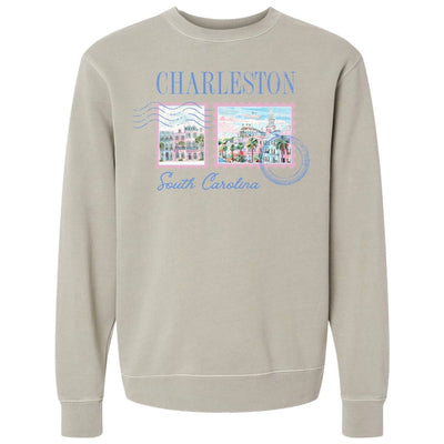 'Charleston Stamp' Cozy Crew - United Monograms
