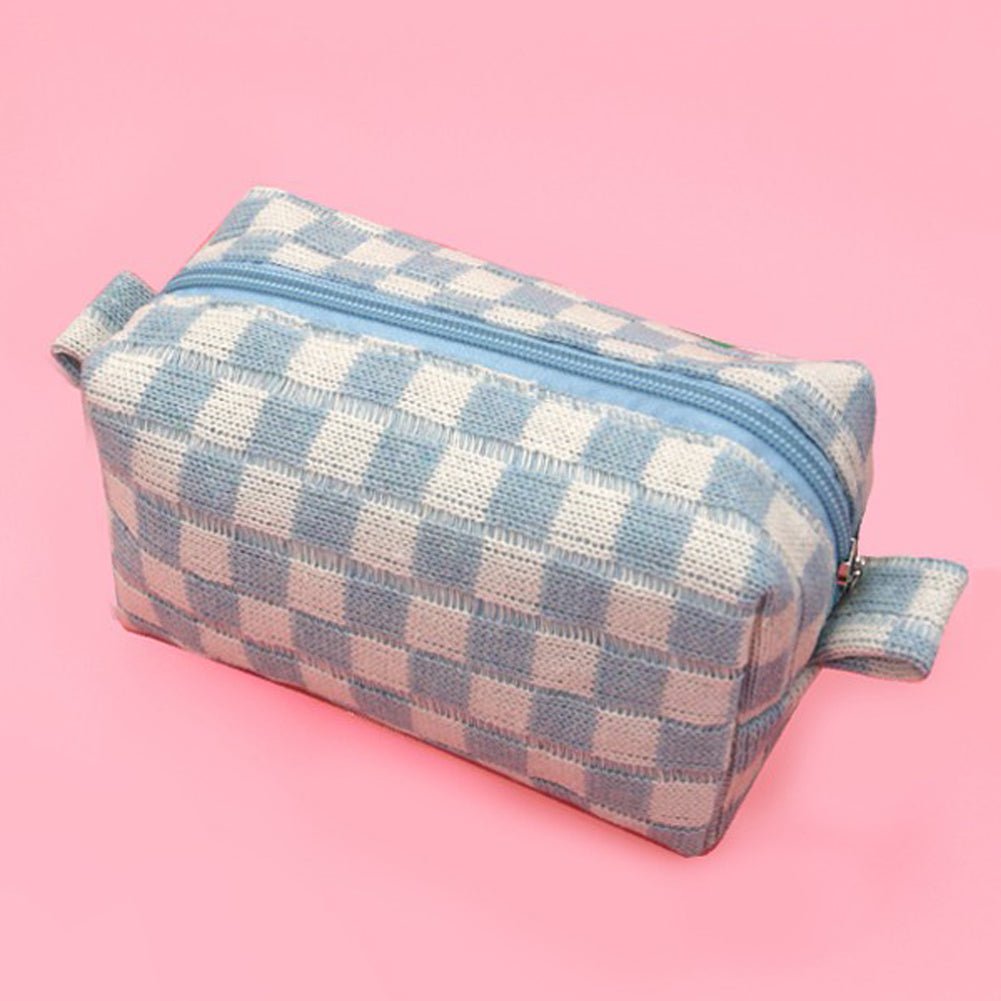 Checker Makeup Pouch - United Monograms