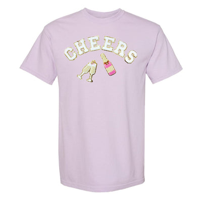 'Cheers' Letter Patch Tee - United Monograms
