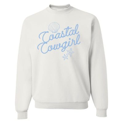 'Coastal Cowgirl' Crewneck Sweatshirt - United Monograms