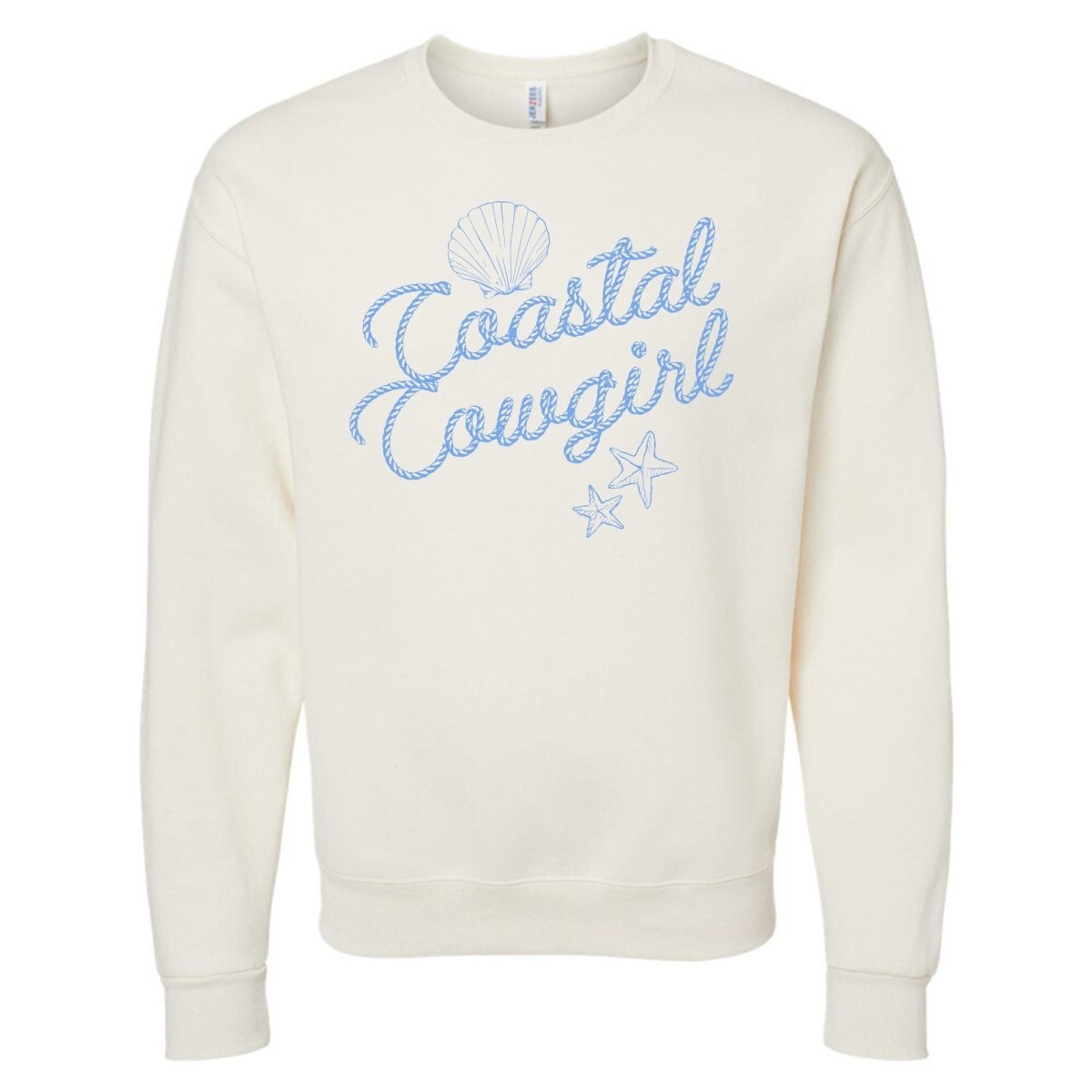 'Coastal Cowgirl' Crewneck Sweatshirt - United Monograms