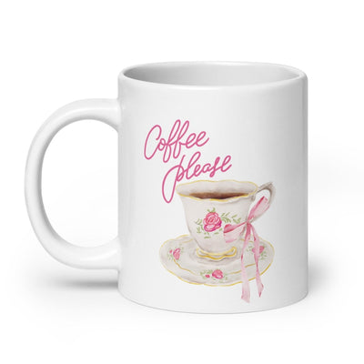 'Coffee Please' Coffee Mug - United Monograms