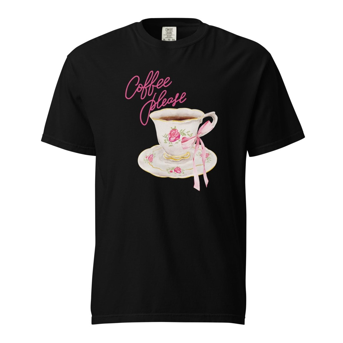 'Coffee Please' T-Shirt - United Monograms