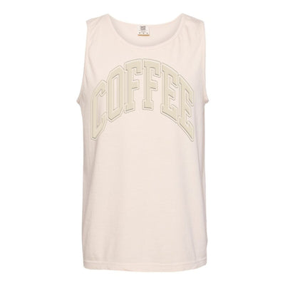 'Coffee' PUFF Tank Top - United Monograms