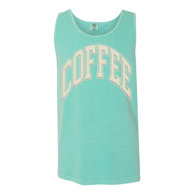 'Coffee' PUFF Tank Top - United Monograms