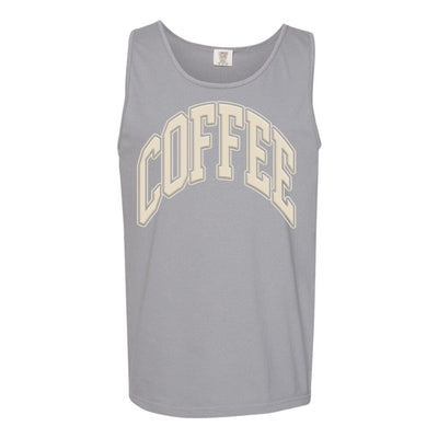 'Coffee' PUFF Tank Top - United Monograms