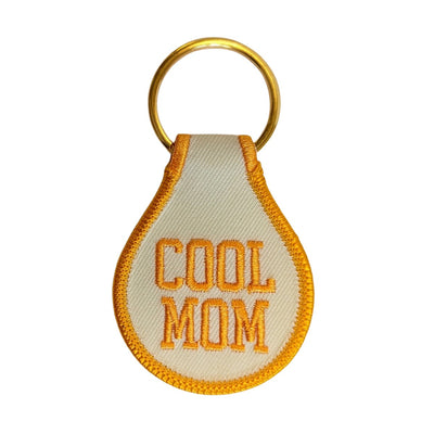 Cool Mom Embroidered Key Tag - United Monograms