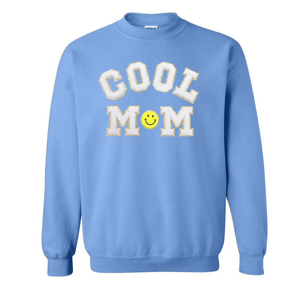 Cool Mom Letter Patch Sweatshirt - United Monograms