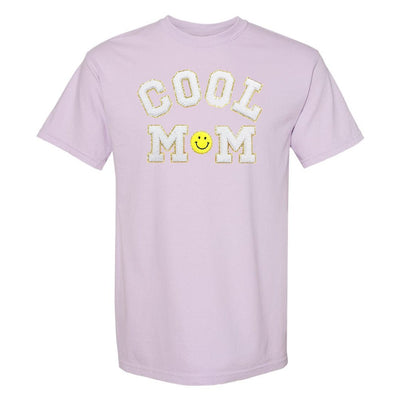 Cool Mom Letter Patch T-Shirt - United Monograms