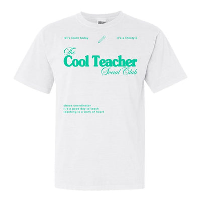 'Cool Teacher Social Club' T-Shirt - United Monograms