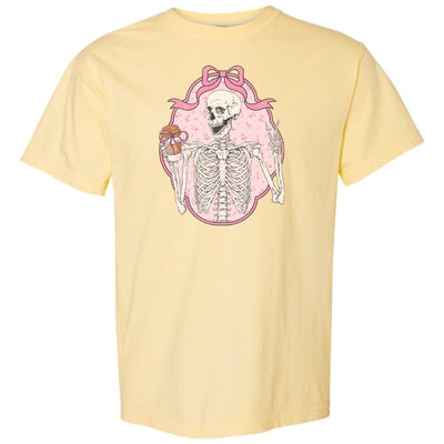 'Coquette Coffee Skeleton' T-Shirt - United Monograms