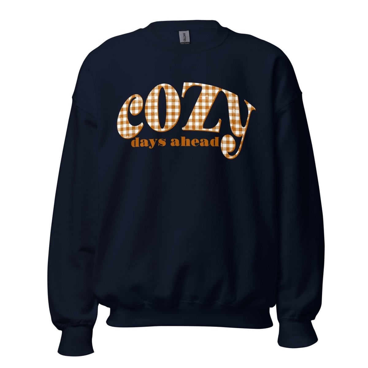 'Cozy Days Ahead' Crewneck Sweatshirt - United Monograms