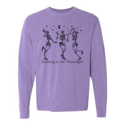 'Dancing In The Moonlight' Comfort Colors Long Sleeve T-Shirt - United Monograms