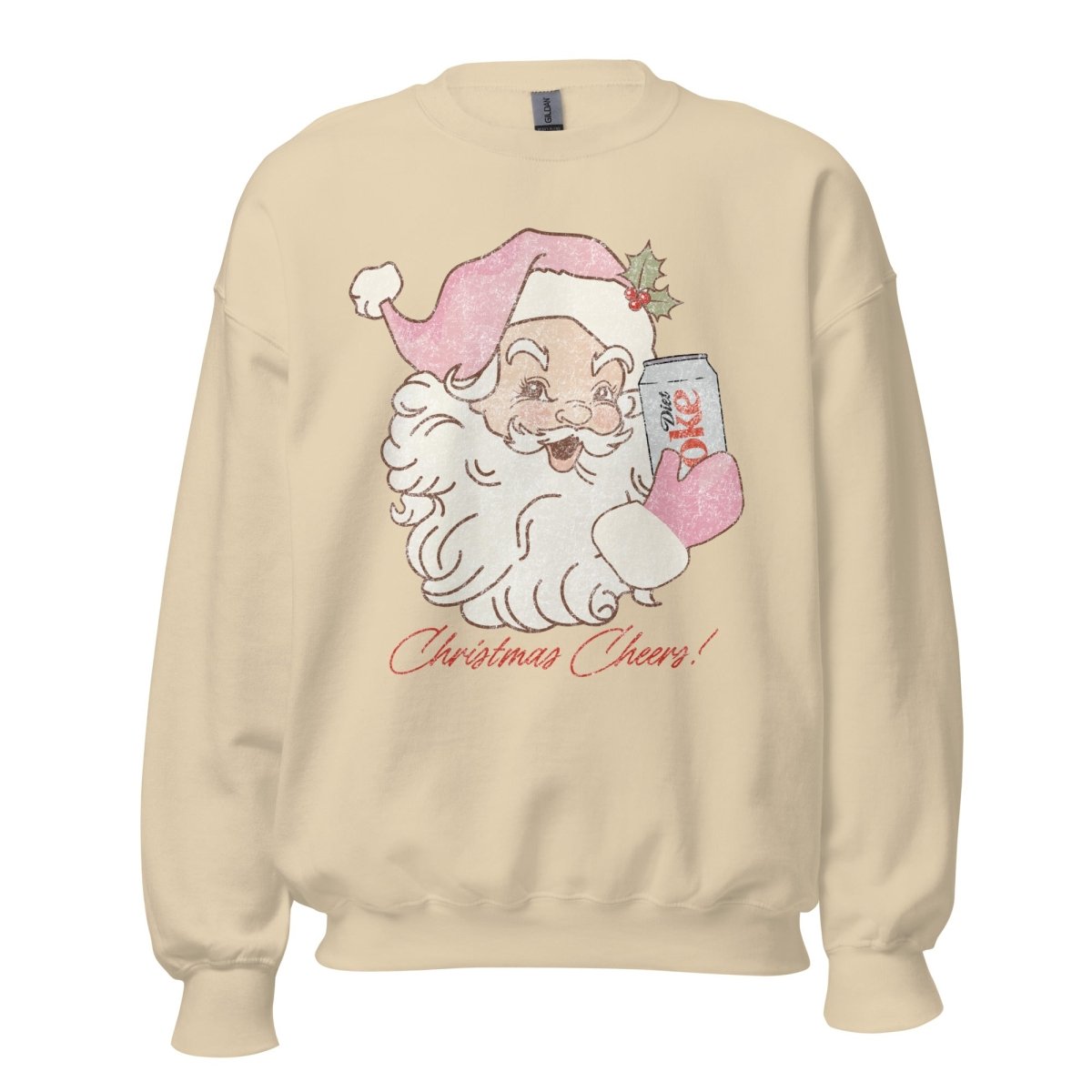 'Diet Coke Santa' Crewneck Sweatshirt - United Monograms