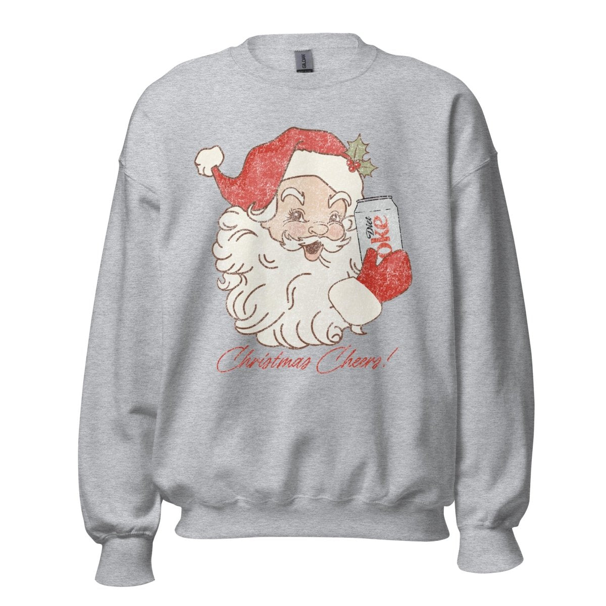 'Diet Coke Santa' Crewneck Sweatshirt - United Monograms