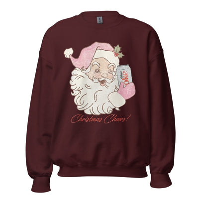 'Diet Coke Santa' Crewneck Sweatshirt - United Monograms