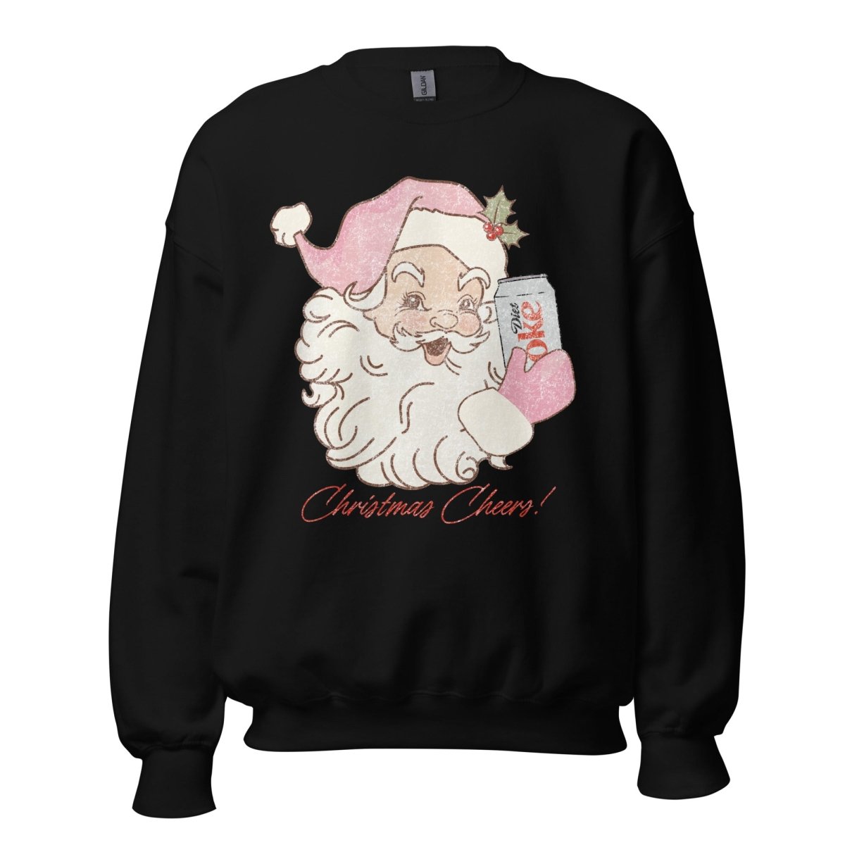 'Diet Coke Santa' Crewneck Sweatshirt - United Monograms