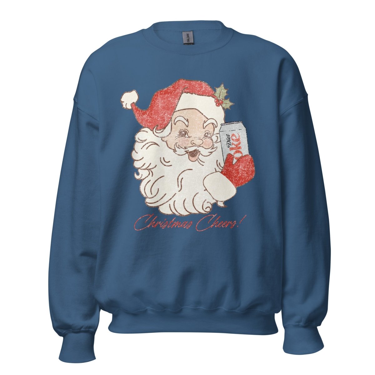 'Diet Coke Santa' Crewneck Sweatshirt - United Monograms