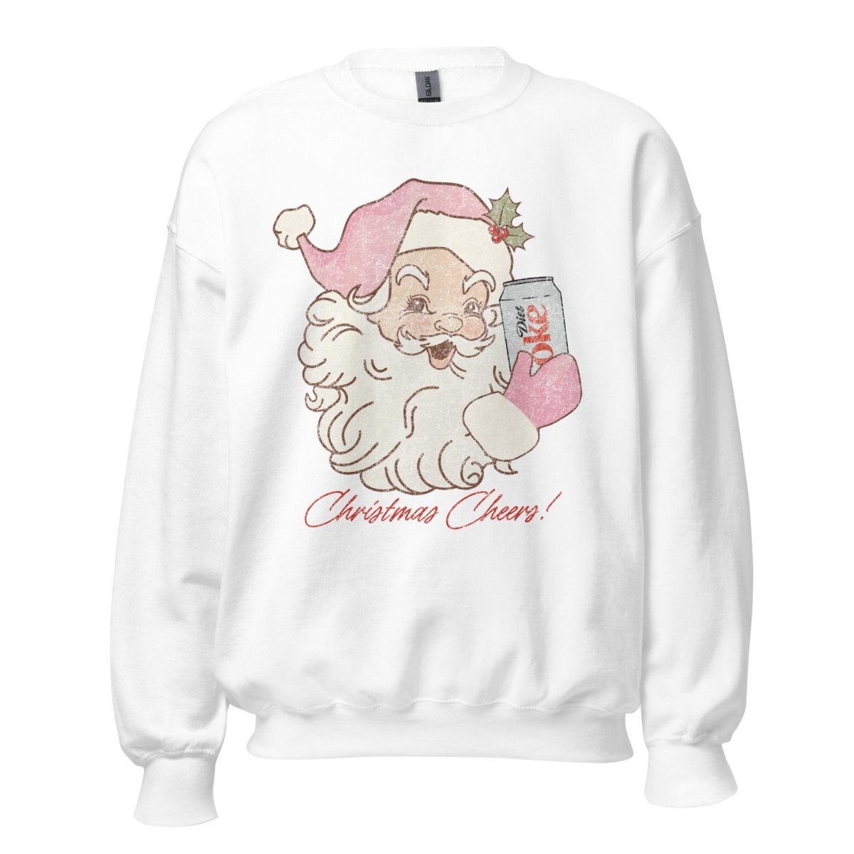 'Diet Coke Santa' Crewneck Sweatshirt - United Monograms