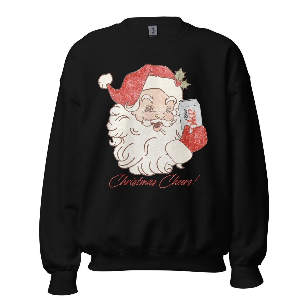 'Diet Coke Santa' Crewneck Sweatshirt - United Monograms