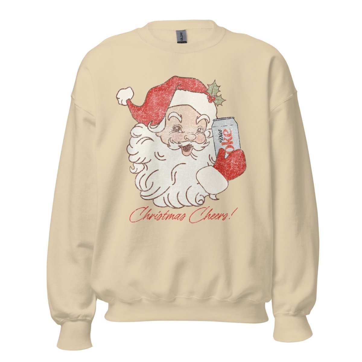 'Diet Coke Santa' Crewneck Sweatshirt - United Monograms