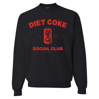 'Diet Coke Social Club' Crewneck Sweatshirt - United Monograms