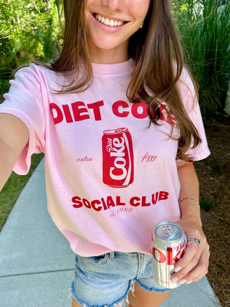 'Diet Coke Social Club' T - Shirt - United Monograms