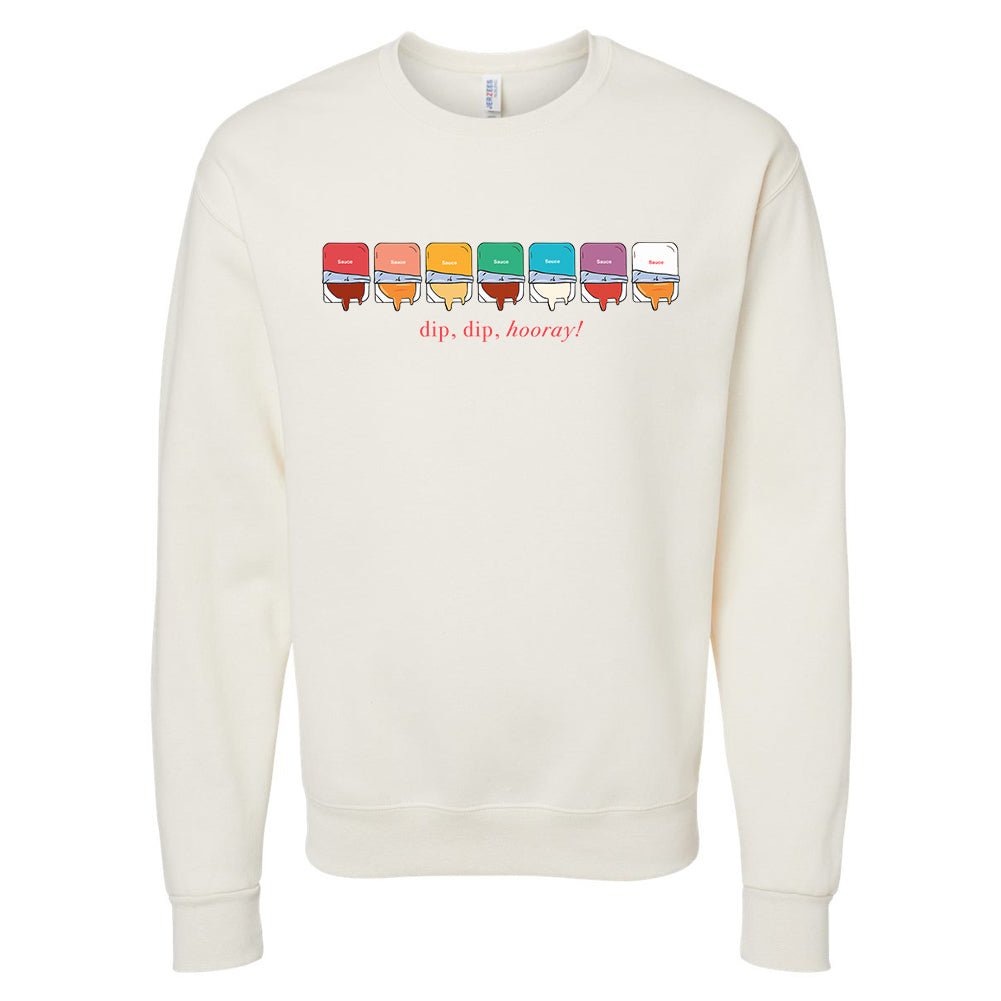 'Dip, Dip, Hooray' Crewneck Sweatshirt - United Monograms