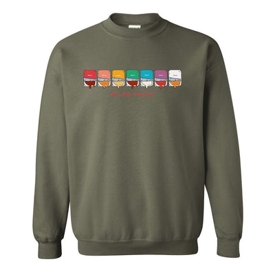 'Dip, Dip, Hooray' Crewneck Sweatshirt - United Monograms