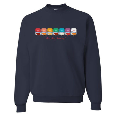 'Dip, Dip, Hooray' Crewneck Sweatshirt - United Monograms