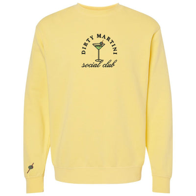 'Dirty Martini Social Club' Cozy Crew - United Monograms