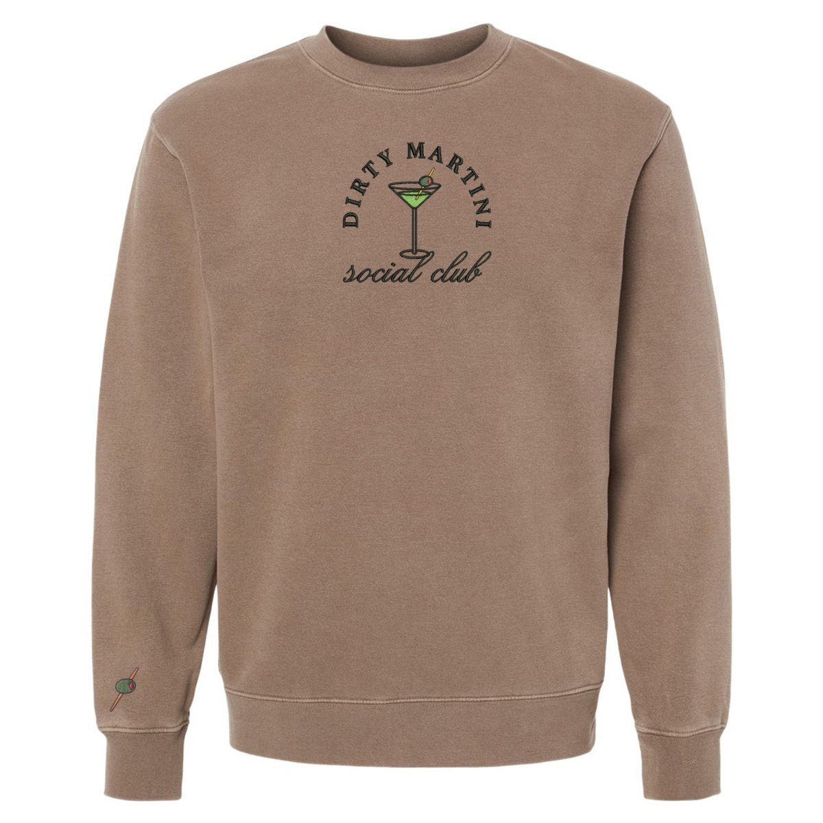 'Dirty Martini Social Club' Cozy Crew - United Monograms