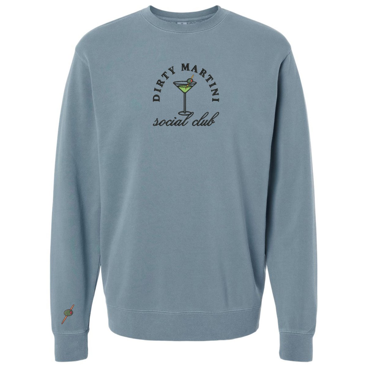 'Dirty Martini Social Club' Cozy Crew - United Monograms