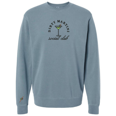 'Dirty Martini Social Club' Cozy Crew - United Monograms