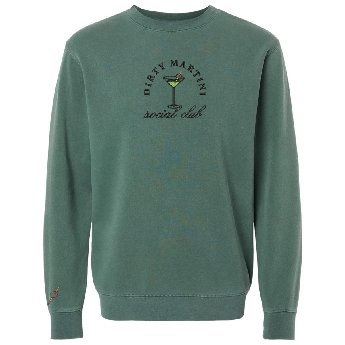 'Dirty Martini Social Club' Cozy Crew - United Monograms