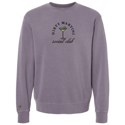 'Dirty Martini Social Club' Cozy Crew - United Monograms