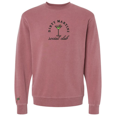 'Dirty Martini Social Club' Cozy Crew - United Monograms