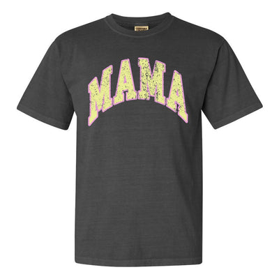 'Distressed Varsity Mama' T-Shirt - United Monograms